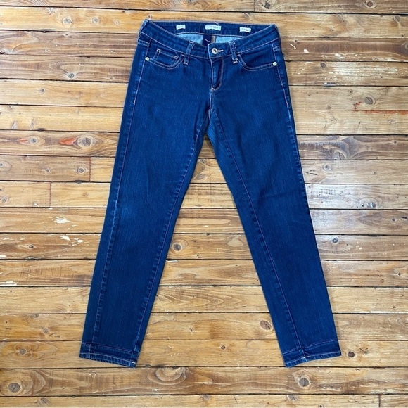 Miss syxty Soul ankle skinny blue jeans low rise soft stretchy Denim feminine 27 - Picture 2 of 13